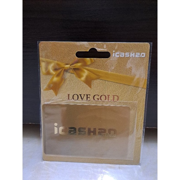 love gold icash／logo icash