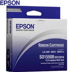 【EPSON】原廠色帶S015535·適用:LQ-670、670C、680、680C(含稅)