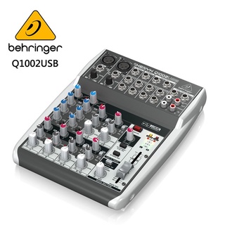 亞洲樂器 德國 BEHRINGER Q1002USB專業級小型混音器(具XENYX麥克風前置放大器和壓縮器)