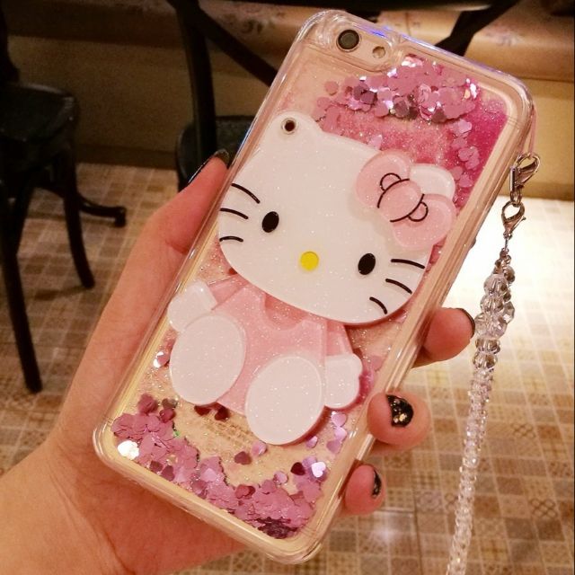 全新現貨 流沙 Hello Kitty 手機殼，三星 S8 專用殼（注意，不是 plus）