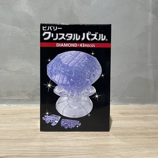 (bear)日本正版現貨 crystal gallery 鑽石 求婚 承諾 水晶 立體拼圖 BEVERLY