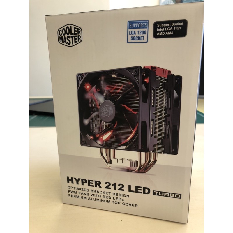 CoolerMaster 酷碼 Hyper 212 LED TURBO CPU 塔扇 風扇 紅蓋 intel AMD