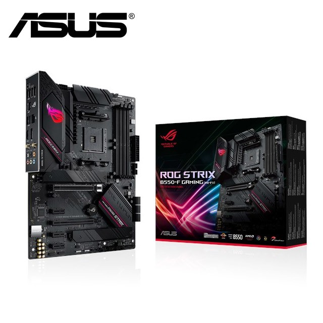 華碩 ROG STRIX B550-F GAMING WIFI 6 AX AMD 主機板