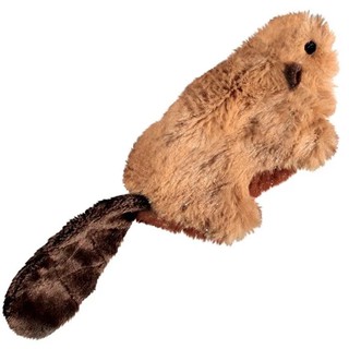 [喵皇帝] 美國KONG Refillable Catnip Toys Beaver 海狸貓草玩具 NB44 附貓薄荷