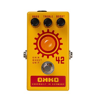 okko 42 clean boost/drive amp boost 增益 效果器 總代理公司貨