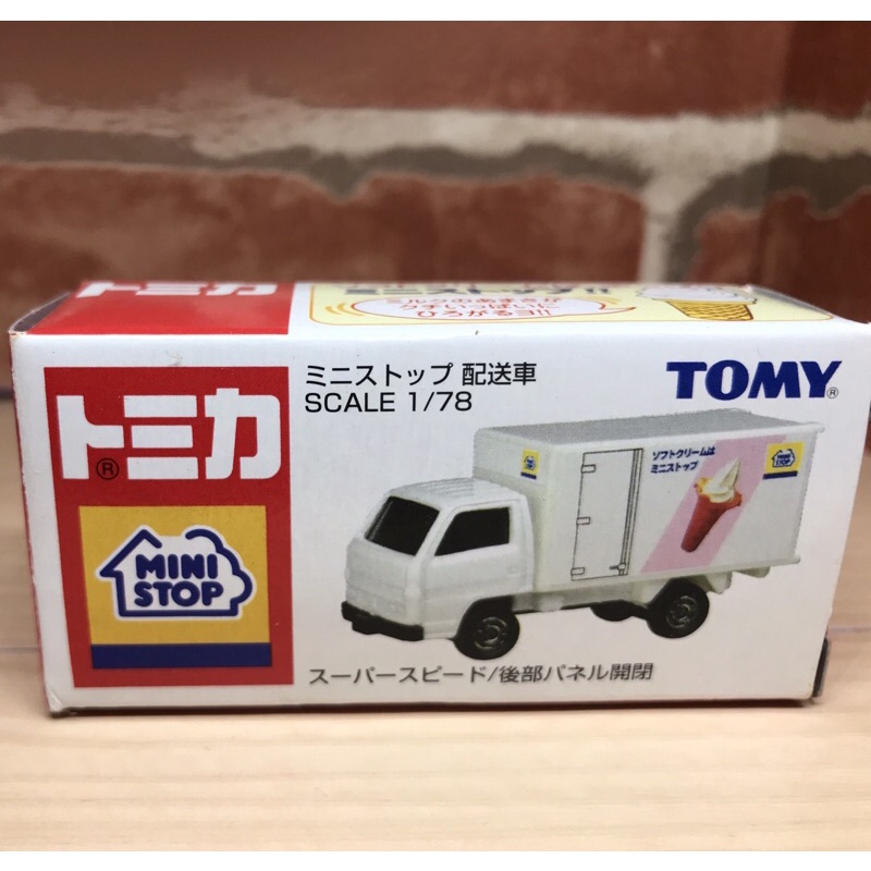 Tomica Mini Stop 冰淇淋🍦配送車 絕版藍標