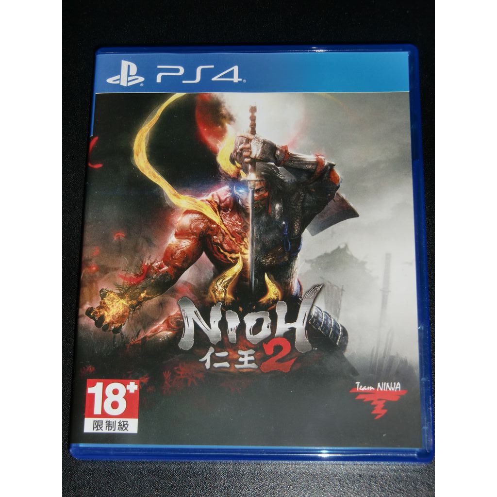 PS4 仁王 2 中文版 二手 Nioh 2