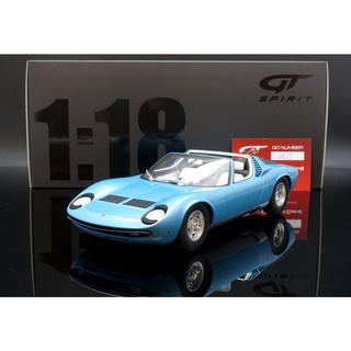 GT Spirit 1/18 Lamborghini Miura Roadster blue GT324 MASH