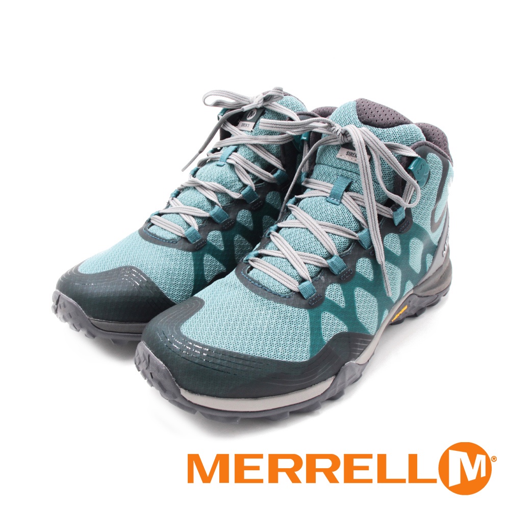 MERRELL(女)SIREN 3 MID GORE-TEX中筒郊山健行鞋 女鞋－湖水綠