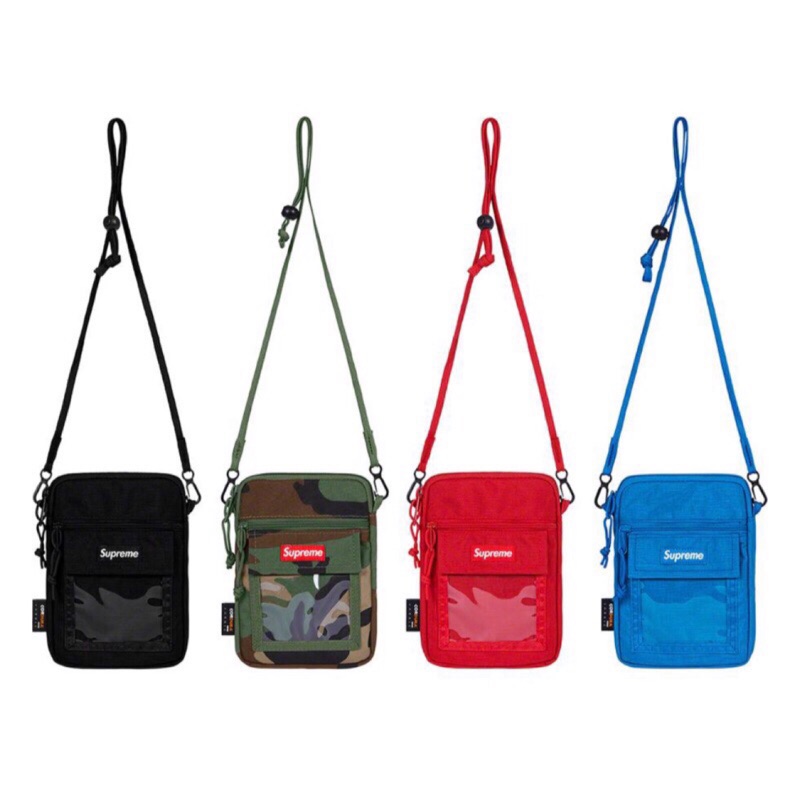 supreme black utility bag