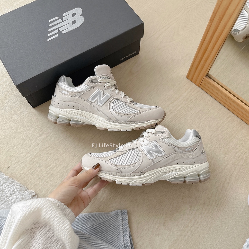 -EJ- 24cm零碼瑕疵 NEW BALANCE NB 2002R 奶杏 杏色 奶油色 奶油白 運動 M2002RAA