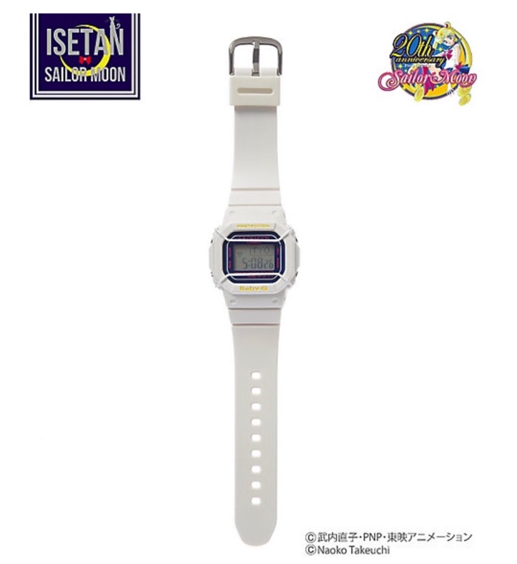 日本空運大立伊勢丹CASIO美少女戰士聯名限定款Baby-G手錶第一代 