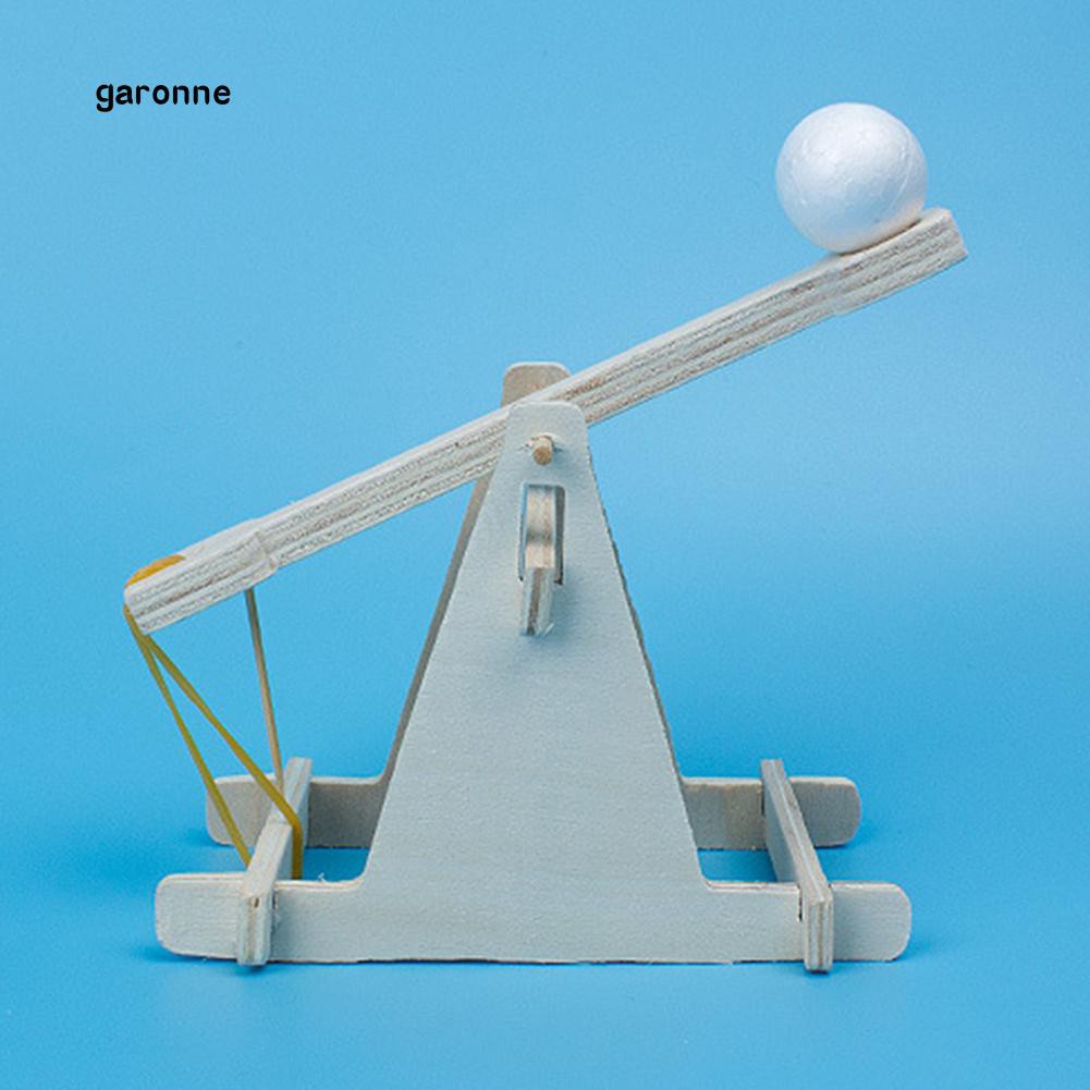Gar 批發價投石器科技小製作兒童手工diy投石機玩具 蝦皮購物