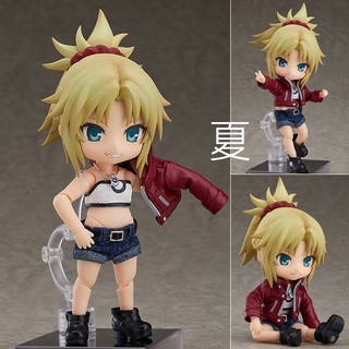 《夏本舖》代理 GSC 黏土娃 Fate 赤 Saber 莫德雷德 小莫 便服 英雄 Apocrypha FGO Q版