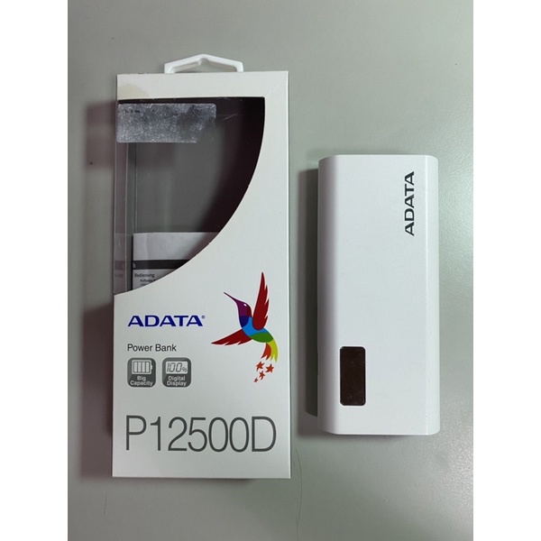 ADATA P12500D 可充式鋰離子行動電源