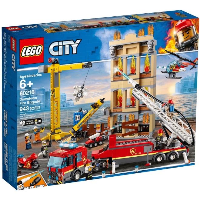 #soldout【亞當與麥斯】LEGO 60216 Downtown Fire Brigade