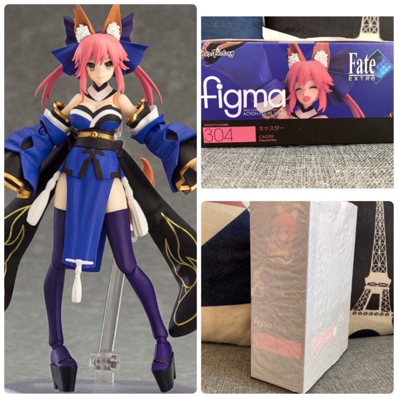全新未拆萬代figma 304 Fate Extra Caster 魔術師玉藻前賢妻狐交換禮物 蝦皮購物