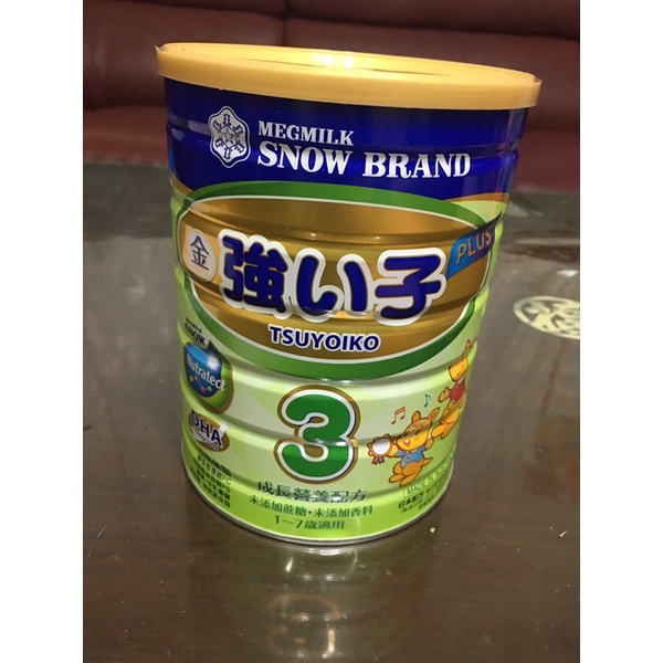 /最新包裝/雪印金強子3成長營養配方奶粉900克/雪印奶粉雪印強子3