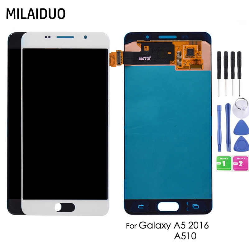 LCD显示屏+触摸屏 適用於三星SAMSUNG Galaxy A5 2016 A510 螢幕總成 液晶螢幕 玻璃觸控面板