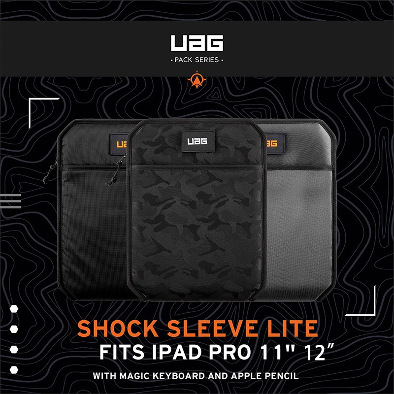 【UAG】iPad Pro 11吋 12.9吋 (2020)耐衝擊吸震緩衝保護套Lite 耐磨防潑水
