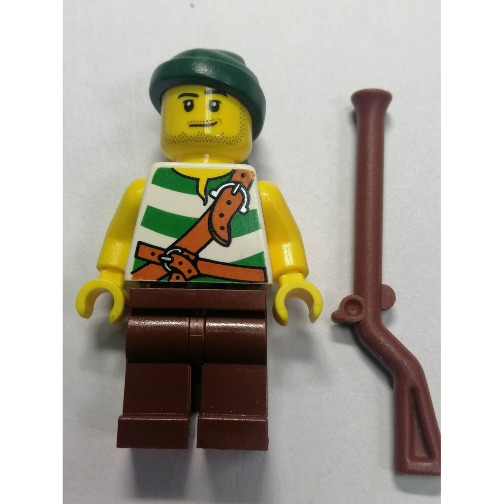 玩樂趣 LEGO樂高 6239 海盜系列 Pirate二手人偶 (pi094)