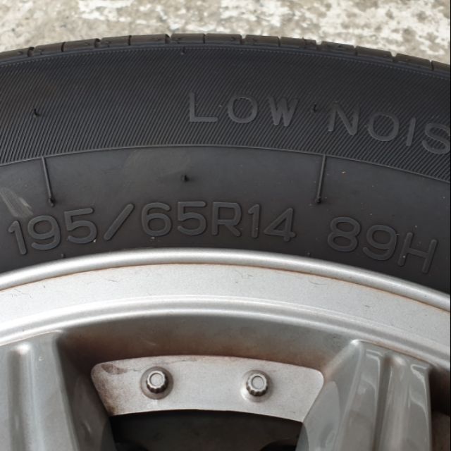[自售]二手南港195-14吋SONAR輪胎 SX-608(195/60/14)