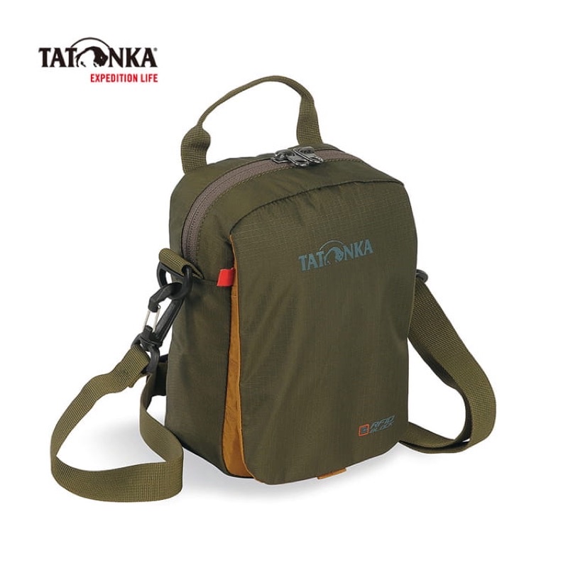 TATONKA 防RFID多功能安全側背包TTK2986 綠色