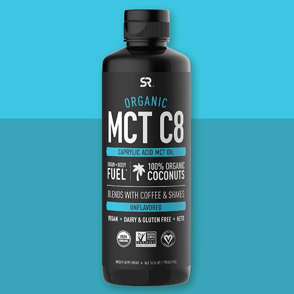 免運🌈純C8 MCT油 Sports Research 中鏈油 C8油 能量油☕防彈咖啡 生酮飲食 SR 中鏈脂肪酸油