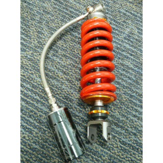 DIY本舖 RPM FZR G-PLUS 後避震器 氮氣瓶/阻尼22段可調/300mm(紅色彈簧為特殊版本)加價1200
