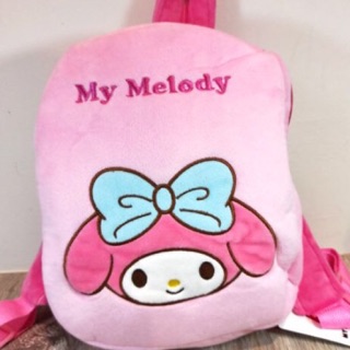 三麗鷗 美樂蒂 Melody 絨毛布 後背包