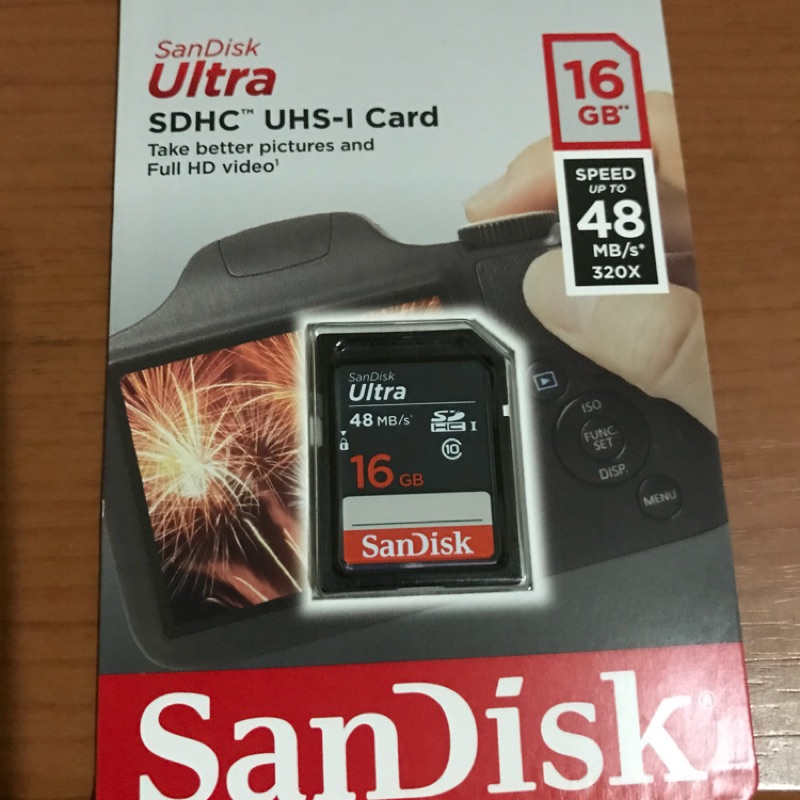 SanDisk 16G記憶卡