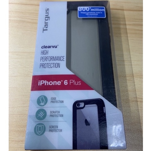 Targus clearvu iPhone 6 Plus 手機保護殼(黑色)