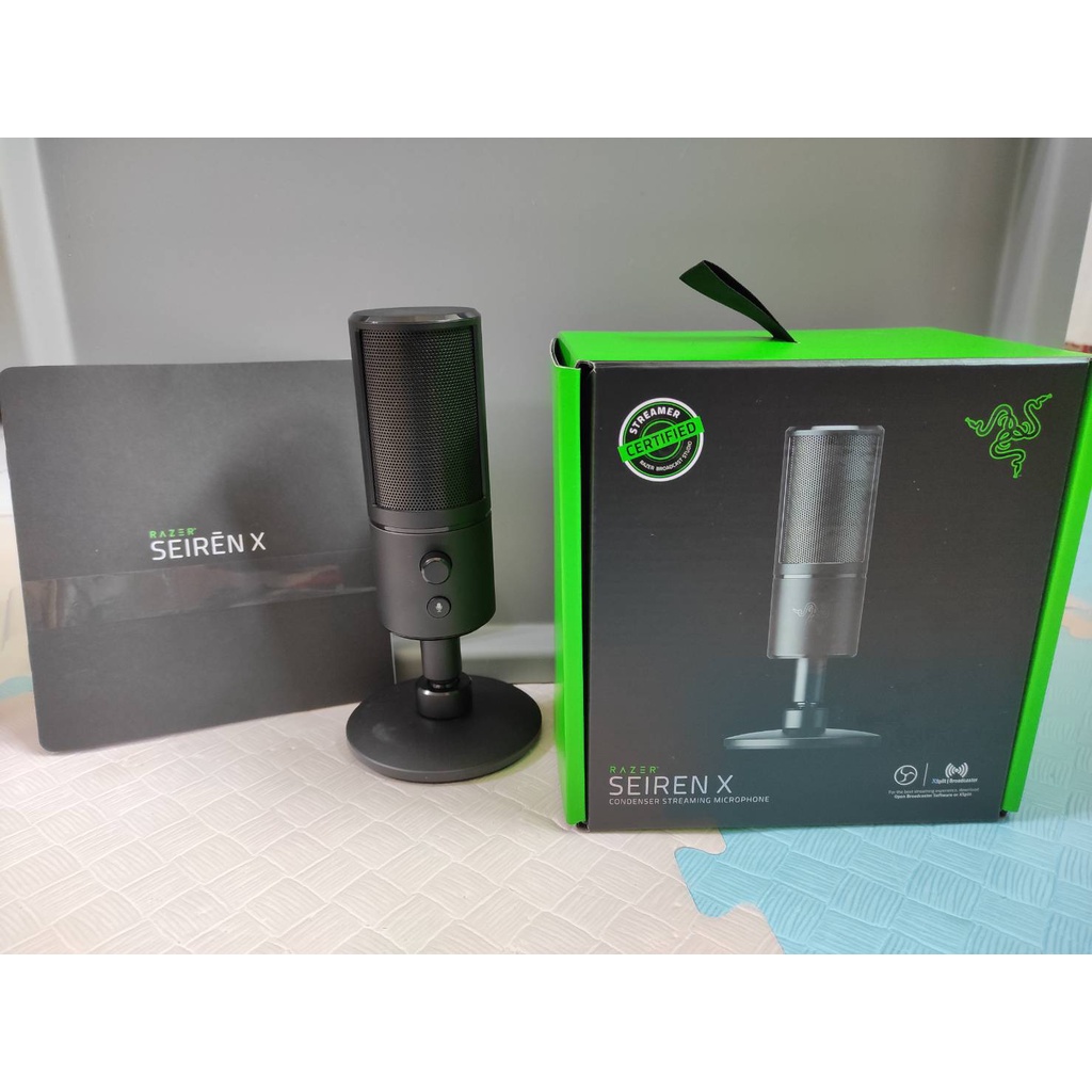 RAZER 雷蛇 Seiren X 魔音海妖 專業級  麥克風 公司貨