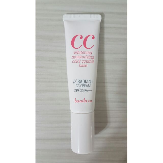 banila co. 光透CC 霜 SPF30 PA++
 30ml 二手 剩一半左右