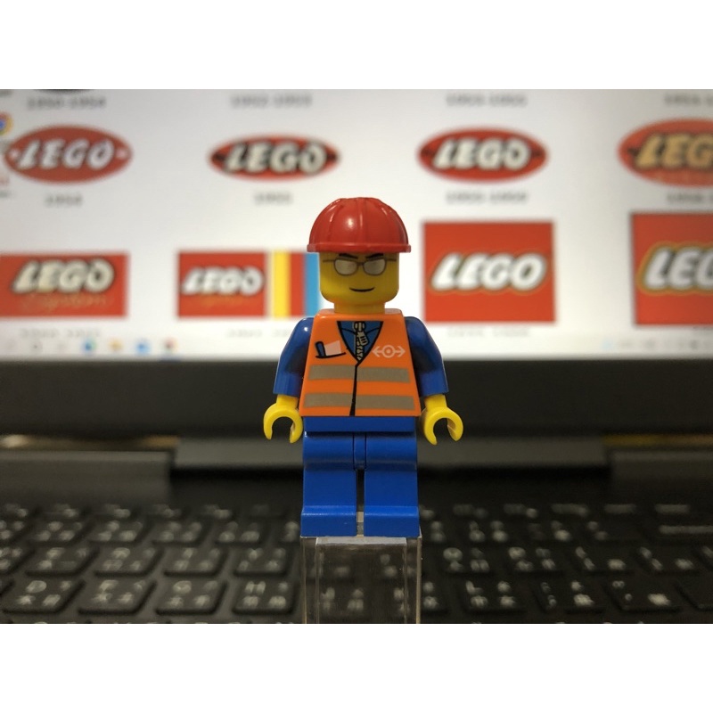 LEGO 7939 城市系列 TRN225 火車 鐵路 鐵道 工作人員