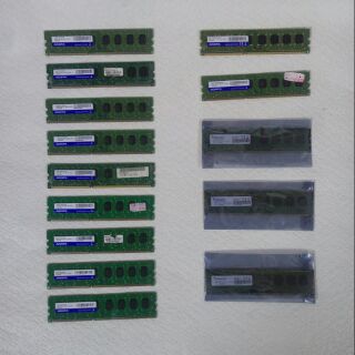 威剛終身保固記憶體DDR3 4G 七隻+DDR3 8G 5隻