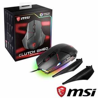 現貨24hr 內快速出貨 !原廠公司貨 MSI Clutch GM60 Gaming 電競 滑鼠