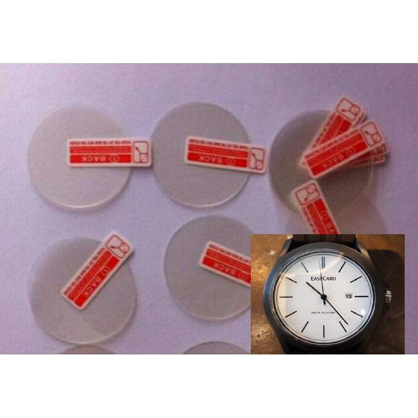 手錶弧面膜 曲面膜 TPU 軟膜 用於有輕微弧面鏡面 悠遊手錶 悠遊卡手錶