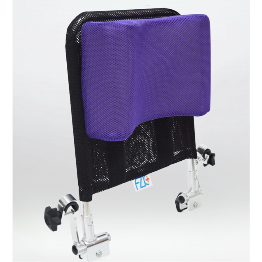 通用型輪椅頭靠.簡易安裝，適用於16''~20''座寬的輪椅