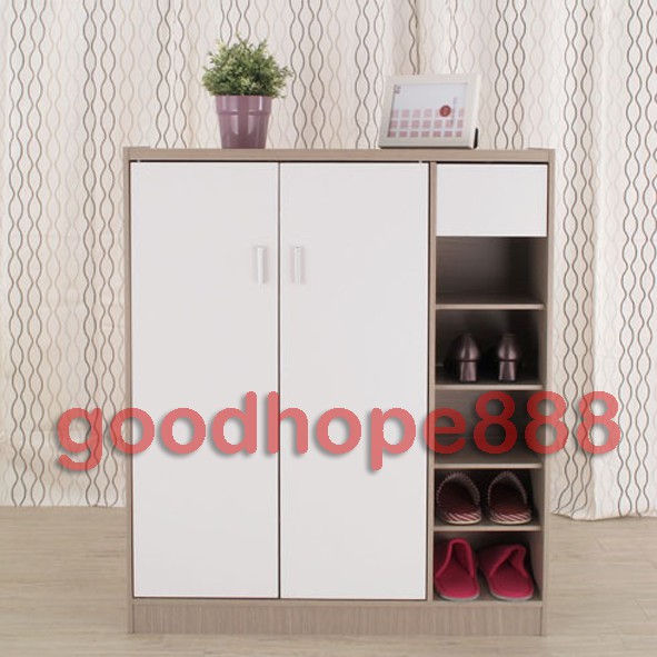 Goodhope-365GZ●3M-8785-雙門附小抽屜鞋櫃/書櫃/玄關收納櫃/儲物櫃/房間櫃-DIY-非偏遠免運費