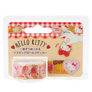 哇哈哈日本代購 現貨 Hello Kitty凱蒂貓 造型貼紙捲 日本製