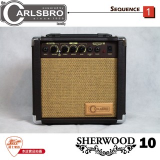 【爵士樂器】公司貨 英國 Carlsbro Sherwood 10 10瓦 木吉他 民謠吉他 音箱