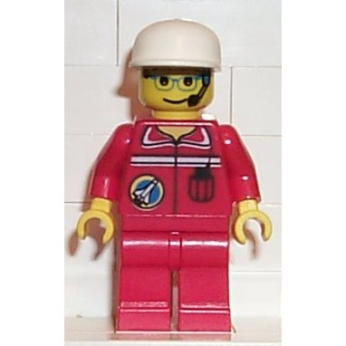 樂高人偶王 LEGO  太空梭發射控制中心#6456 spp008
