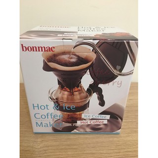 咖啡櫻桃屋 日本BONMAC 咖啡壺組 冷熱適用 VDHI-02BM 咖啡濾杯 手沖咖啡 咖啡器具