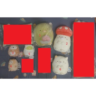 娃娃 正版 角落生物 企鵝 白熊 炸豬扒 貓 蜥蜴 珍珠 枕頭 抱枕
