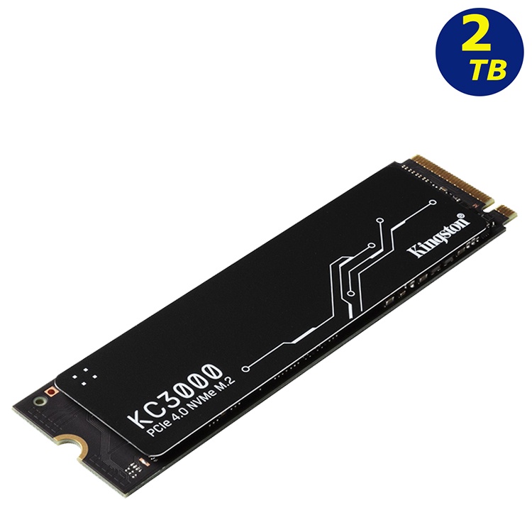 金士頓 Kingston KC3000 2TB 2048GB PCIe 4.0 NVMe M.2 SSD 內接固態硬碟