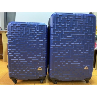 莎莎代言 行李箱 ABS 2件組旅行箱