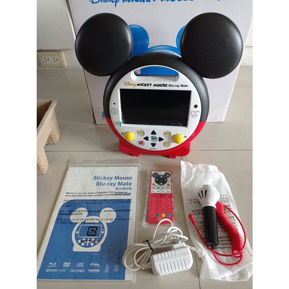 未使用・最新】Disney Mickey Mouse Blu-ray Mate