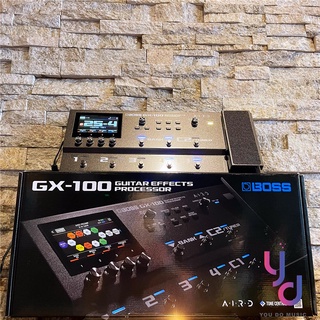 分期免運 贈原廠變壓器 BOSS GX-100 旗艦級 綜合 效果器 電 吉他 貝斯 觸控螢幕 IR 錄音 介面 公司貨