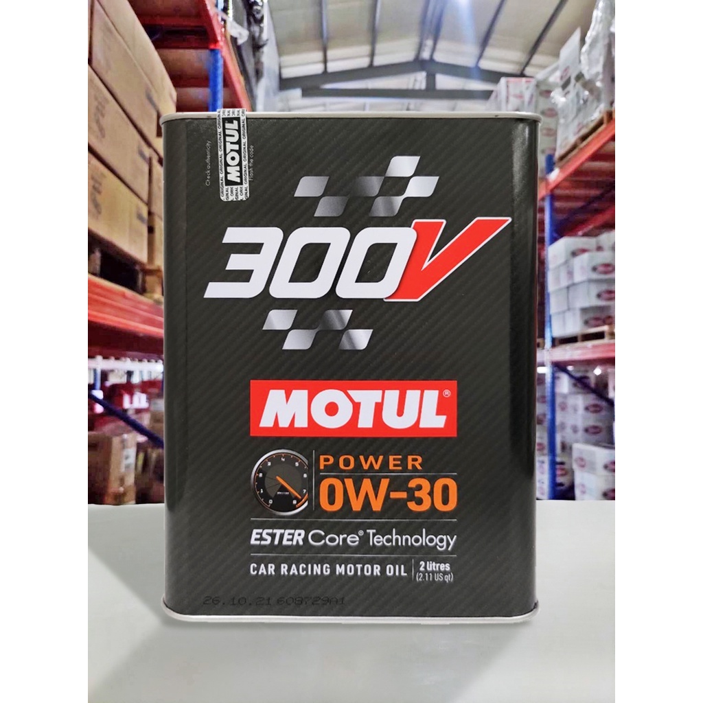 『油工廠』MOTUL 300V  POWER 0W30 ESTER Core® 預防LSPI 酯類 汽柴油 2L